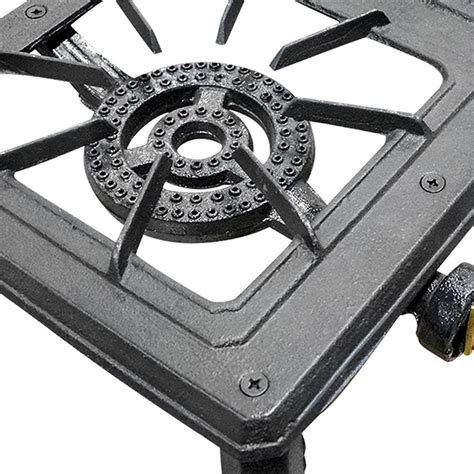 cast iron cooktop gas stove